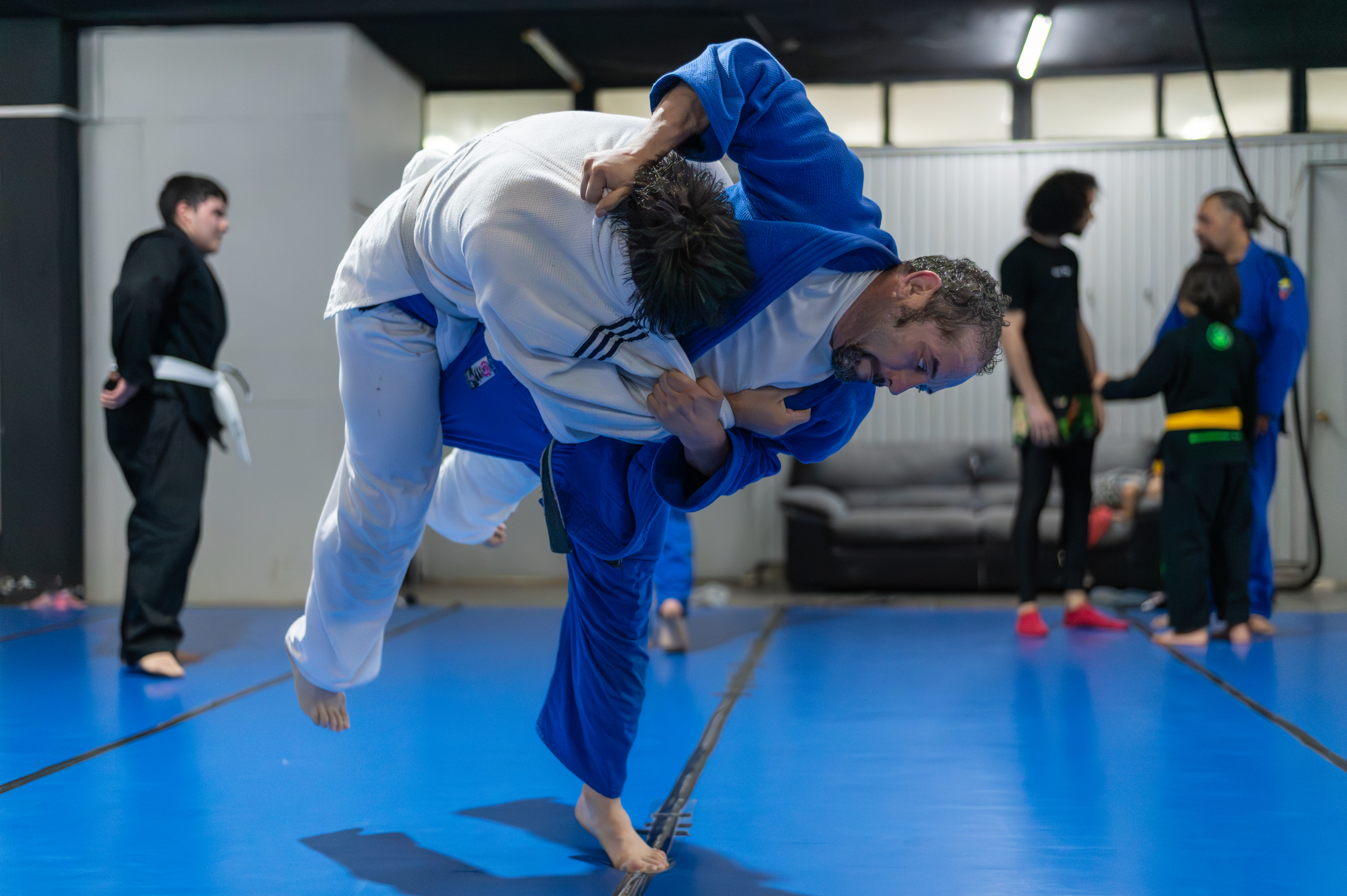 Entrenamiento de Jiu-Jitsu